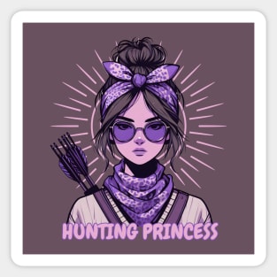 Hunting Princess Sticker